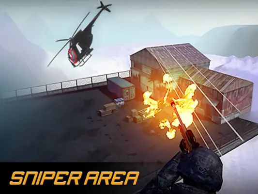 Sniper Area Sniper shooter android App screenshot 1